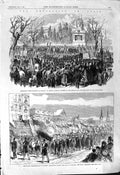 Old 1868 Revolution Spain Republican Madrid Emilio Castelar Congress Victorian