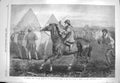 Original Old Antique Print 1869 Scene Kingston Fair Young Boy Horse Thomas 19th