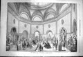 Original Old Antique Print 1869 Central Hall Royal Academy Sculpture Statues