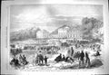 Original Old Antique Print 1869 London Working Men'S Club Hurstbourne Por 19th