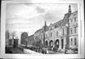 Original Old Antique Print 1869 River Front Buildings Tuileries Palace France