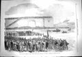 Antique Old Print *3279 1869 Empress French Prince Imperial Corsica Bastia