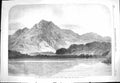 Old Antique Print 1869 Highlands Scotland Ben Venue Loch Achray Trossachs 19th