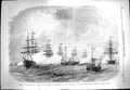 Antique Print Ref.133 1869 Suez Canal Empress French Aigle Ships Port Said