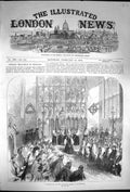 Old Antique Print 1870 Consecration Suffragan Bishop Nottingham England 19th