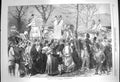 Antique Old Print *3638 1870 Scene Mall St. James Park Drawingroom Day Horses