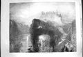 Original Old Antique Print 1870 Queen Mab'S Grotto Moonlight Turner Fine Art