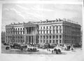 Old Antique Print 1870 Buildings General Post Office Martin'S-Le-Grand 19th