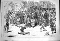 Original Old Antique Print 1870 Guards Music Band St. James'S Park Victorian