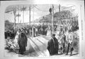 Antique Print *3958 1870 Prince Wales Freemason Chief Stone Grammar School