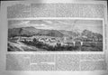 Old Antique Print 1870 War Ingbert Prussian Army French Capture Saarbruck 19th