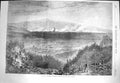 Original Old Antique Print 1870 War Strasbourg Bombarded Baden Mo 19th
