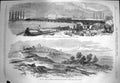 Original Old Antique Print 1870 War Prussian Siers Rhine Hill Cheveuge Sedan