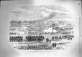 Original Old Antique Print 1870 Siege Paris French Reconnaissance Malmaison War
