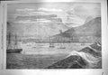 Antique Print *3956 1870 Breakwater Harbour Docks Table Bay Cape Good Hope