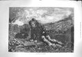 Original Old Antique Print 1870 Fine Art War Injured iers Uncared For Victorian