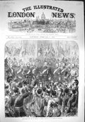 Original Old Antique Print 1871 King Prussia German Emperor Palace Ver Victorian