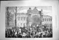 Original Old Antique Print 1871 German Siers Paris Palais De L'Industrie France