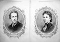 Original Old Antique Print 1871 Portrait Marquis Lorne Princess Louise Royalty