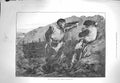 Original Old Antique Print 1871 Civil War Paris Sailors Look-Out Fine Art 19th