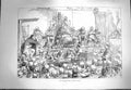 Original Old Antique Print 1871 Tichborne Trial Scene Court Judge Bench 19th