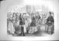 Original Old Antique Print 1871 Waverley Ball Willis'S Rooms Dancing Romance