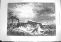 Original Old Antique Print 1871 Arrival French Mail Boat Train Dover Weber 19th