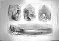 Old Antique Print 1871 Abbotsford Kaeside Rhymer'S Glen Cauld Shiels Loch 19th