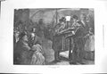 Old Antique Print 1871 Fine Art Scene Examining Passports Dieppe France 19th