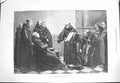 Old Antique Print 1871 Monks Church Scene Rehearsal Music Singing Robert 19th