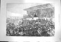 Original Old Antique Print 1871 Gladstone Addressing Meeting Blackheath 19th