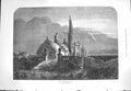 Original Old Antique Print 1871 Read Fine Art Moated Grange House Architecture
