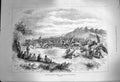 Original Old Antique Print 1872 Scene South Africa War Dance Matabill Natives