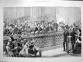 Original Old Antique Print 1872 Thanksgivig Day Royal Pew St. Paul'S Cathedral