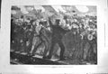 Original Old Antique Print 1872 Metropolitan Railway Station Oxford Boat Race