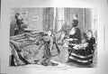 Original Old Antique Print 1872 Boat Race Bad Weather Disappointment Victorian