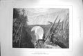 Old Antique Print 1872 Little Devil'S Bridge Altdorf Mountains Fine Art 19th
