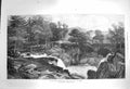 Old Antique Print 1872 Pont-Y-Pair Bettws-Y-Coed North Wales River Bridge 19th