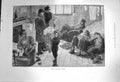 Original Old Antique Print 1872 French Comminists London Children Victorian