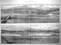 Original Old Antique Print 1872 Brighton Town Hall Pavilion Steyne Aquari 19th