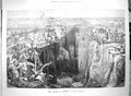 Original Old Antique Print 1872 Diamond Diggings South Africa Mining Natives
