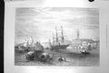 Old Antique Print 1872 Peninsular Oriental Company Steamers Venice Ships 19th