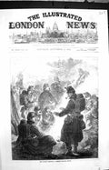 Original Old Antique Print 1872 Autumn Campaign Reserve Sier Outlying Picket