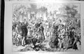 Old Antique Print 1872 Holiday Amusements Parisians Bougival Paris People 19th