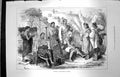 Original Old Antique Print 1872 Scene Loohais Frontier Bengal Native Victorian