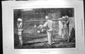 Old Antique Print 1872 Scene Native Travelling India Native Men Fine Art 19th