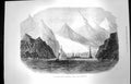 Old Antique Print 1872 Swedish Exploring Green Harbour Spitzbergen Ships 19th