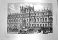 Antique Print *3982 1873 Buildings Burlington House Piccadilly Architecture