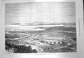 Old Antique Print 1873 Modoc War America Lake Tule Lava Beds Camp Tents 19th