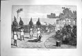 Old Antique Print *3993 1873 Victims Mem-Hoo-Who Dahomey Natives Fine Art